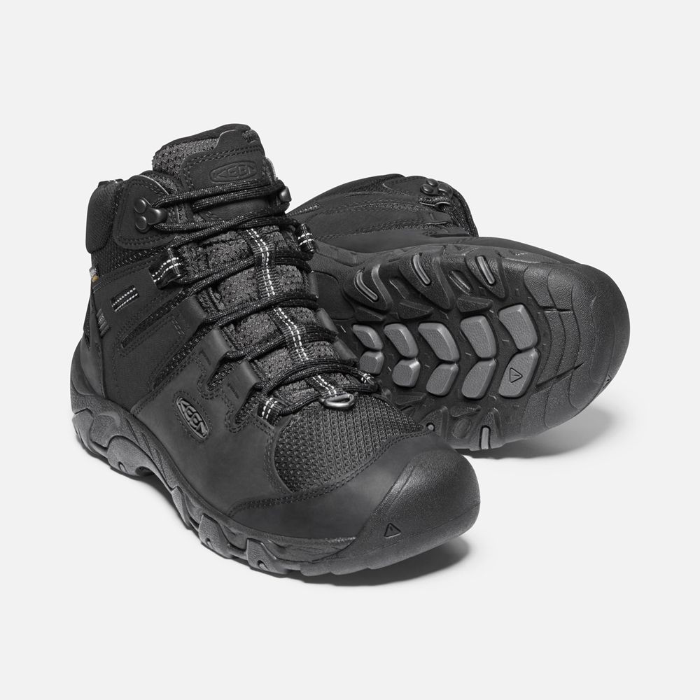 Bottes de Randonnée Keen Homme Noir | Steens Polar | ZUHVX-2671